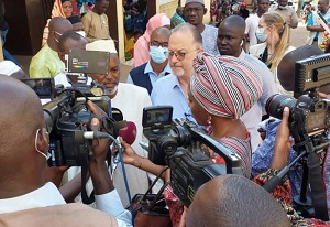 Field visit Ted Chaiban Mali