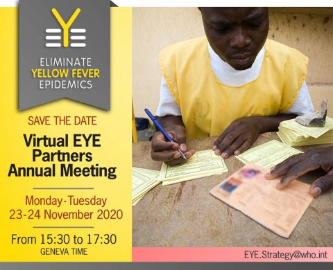 Save the date – Annual EYE partners meeting, 23-24 November 2020 (updated)