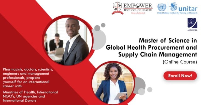 Course Launch: MSc in Global Health Procurement and Supply Chain Management