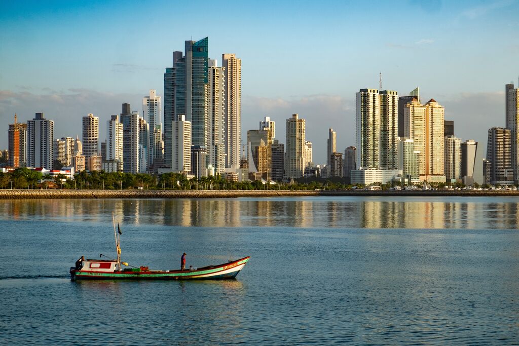 medium Skyline Panama city
