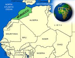 morrocco map