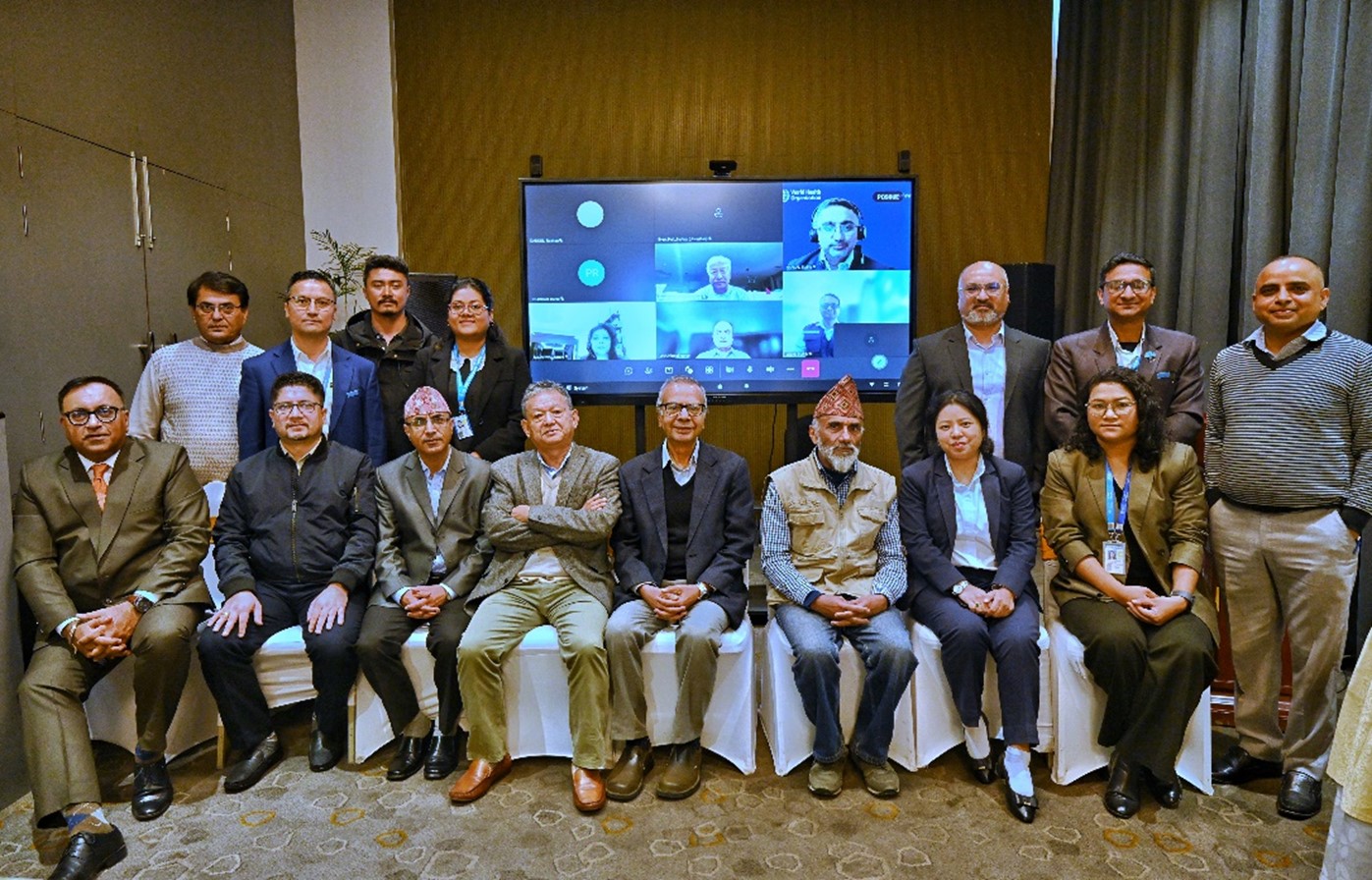 Expert Review Committee Meeting Nepal Pasang Rai