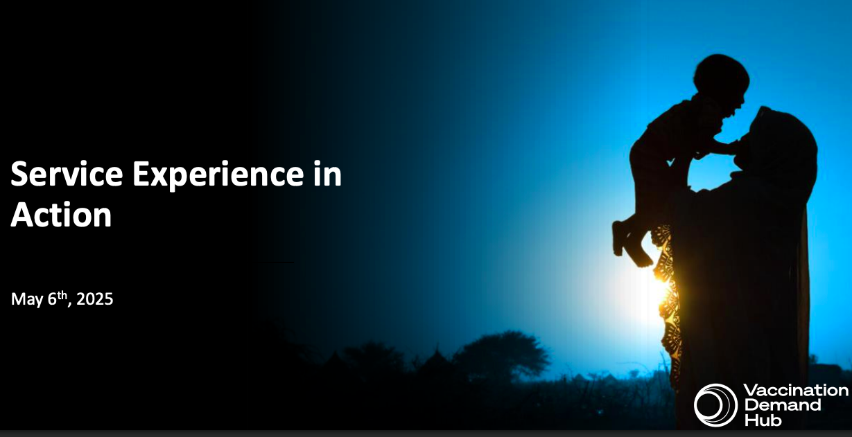 Service Experience Webinar Poster