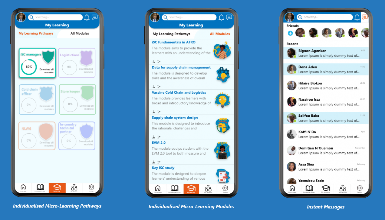 AFRiSC screenshots English